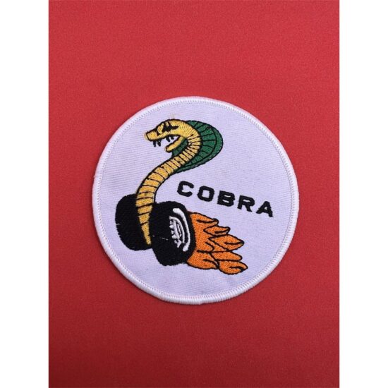 Cobra-On-Wheels-Patch-Machine-Embroidered-Iron-on-Sew-on-patch-Badge-For-Clothes