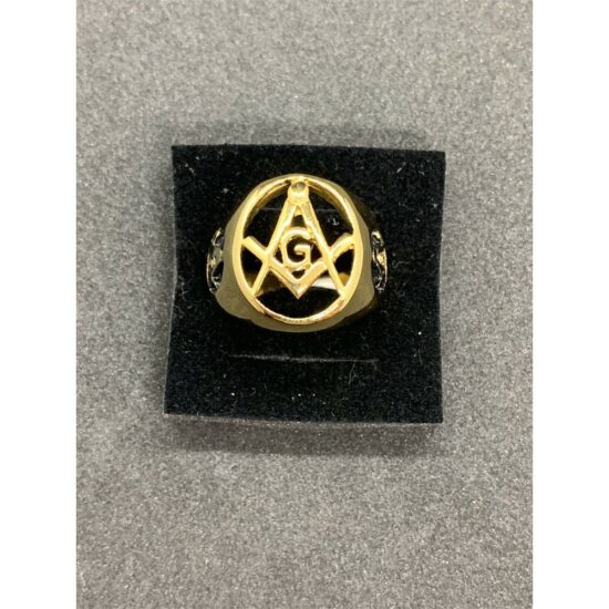 Masonic-Regalia-Compass-And-Square-Metal-Ring-Masonic-Jewels-And-Ring-Freemason