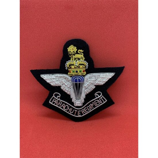 Parachute-Regiment-Wire-Embroidered-Bullion-Blazer-Badge-–-British-Army-Military